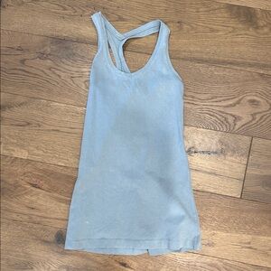 lululemon athletica Light Blue Tank Top